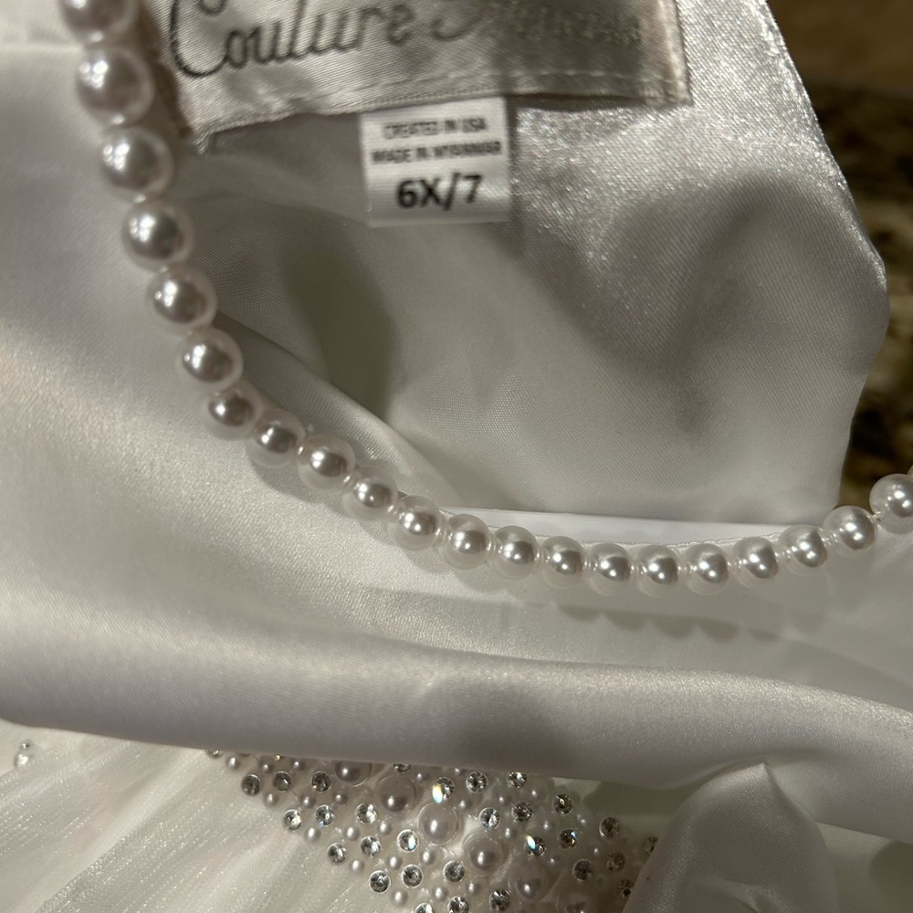 COUTURE PRINCESS GIRL DRESS - Picture 10 of 11